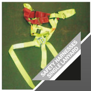 Safety Harness Single Lanyard